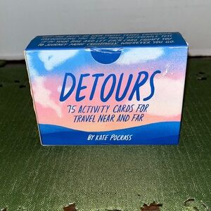 Travel Activity Card Game - Blue and Pink